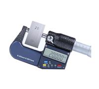 BINGNU Micromètre numérique 0-25-50-75-100 mm Micromètres extérieurs électroniques 0,001 mm Pied à Coulisse LCD Multifonction Jauge d'épaisseur Outil de Mesure(25-50mm)