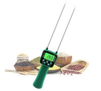 BINGNU pH-mètre, Humidimètre numérique YY-1011, testeur numérique de teneur en humidité des Grains, for blé, maïs, orge, soja, graines d'arachide, Coton pour Culture intérieure et extérieure