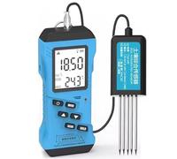 BINGNU pH-mètre, Testeur Rapide De Sol 7 en 1, Testeur D'azote, De Phosphore, De Potassium NPK, PH, Humidité, Conductivité des Nutriments, Compteur EC pour Culture intérieure et extérieure