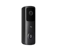 BINGNU Sonnette vidéo, Tuya Smart Low Power Doorbell Humanoïde Filtre PIR Alarme HD 1080p Réveil À Distance(Zwart)