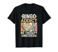 Bingo Addict Citation drôle de Joueur de Bingo T-Shirt Graphique avec Valeur