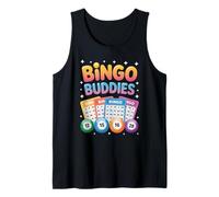Bingo Buddies Friends Jeu Lucky Numbers Fun Social Winner Débardeur