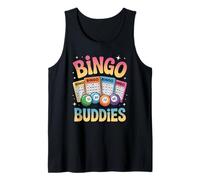 Bingo Buddies Friends Jeu Lucky Numbers Fun Social Winner Débardeur