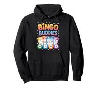Bingo Buddies Friends Jeu Lucky Numbers Fun Social Winner Sweat à Capuche