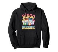 Bingo Buddies Friends Jeu Lucky Numbers Fun Social Winner Sweat à Capuche