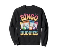 Bingo Buddies Friends Jeu Lucky Numbers Fun Social Winner Sweatshirt