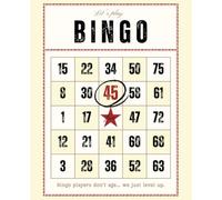 Bingo Called 45! A Funny 45th Birthday Notebook for Bingo Players: A Funny BINGO CARD 45th Birthday Gag Gift Notebook for Bingo Lovers, Men and Women, Friends and Family