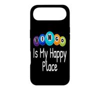 Bingo is My Happy Place Gagnant de l'amant de Joueur de Bingo Amusant Coque pour iPhone Air