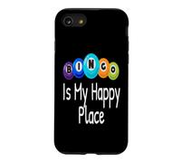 Bingo is My Happy Place Gagnant de l'amant de Joueur de Bingo Amusant Coque pour iPhone SE (2020) / 7/8