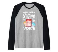 Bingo, je ne crie pas, c'est ma voix Manche Raglan