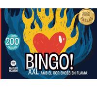 BINGO MUSICAL XXL: EDICIÓN ESPECIAL FALLAS PARA GRANDES CASALES: Amb el cor encés en flama - Incluye playlist | Juego divertido para pasar horas en el casal