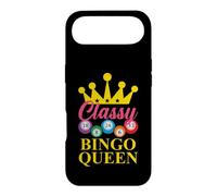 Bingo Queen Balles de Bingo élégantes avec Lecteur de Bingo Couronne Coque pour iPhone Air