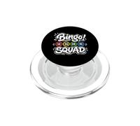 Bingo Squad Bingo Lover Bingo Hall Jeux de Hasard Soirées de Jeu PopSockets PopGrip pour MagSafe