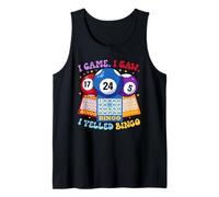 Bingo Time Funny Bingo Player Game Lover Humour Débardeur