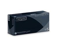 BINGOLD Gants Nitril 35 BLACK, gants jetables nitrile noir, taille S, boîte de 100 635101