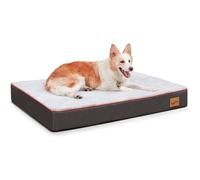 BingoPaw Lit pour Chien Orthopédique Panier Chien XXL Déhoussable Lavable Lit Chien Grande Taille, 120 x 90 x 10 cm