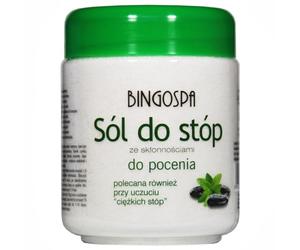 BINGOSPA Sel pour pieds avec problème de sudation - 550 G
