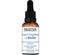 Bingospa Sérum pour ongles au collagène avec biotine 30 ml pour ongles endommagés, régénération et croissance, contre la fragilité