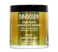 BINGOSPA Traitement capillaire à l'arganier avec du lin, de la soie et de la prêle des champs 250 g