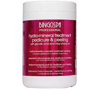 BINGOSPA Traitement hydro-minéral - pédicure et peeling avec de l'acide glycolique et de l'huile de May Chang - 1000 g