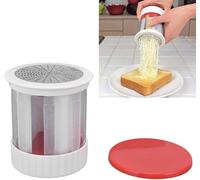 bingxqiso 1 trancheuse à fromage manuelle avec couvercle, distributeur de beurre, broyeur de fruits