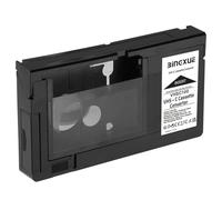 Bingxue Adaptateur cassette pour caméscopes SVHS VHS-C vers VHS, compatible 12 mm, convertisseur de cassette VHS motorisé (non compatible avec 8 mm/MiniDV/Hi8)