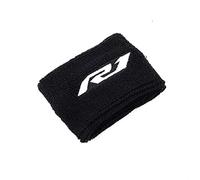 BINGYUAN Moto Frein Frontal Reservoir Chaussette Chaussette Chaussette Huile de Chaussette Tasse Couvre-Gaine Manches à Gaine for YZF-R1 YZFR1 YZF R1 YZF-R6 YZF R6 YZFR6 (Color : White R1)