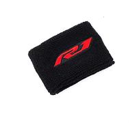 BINGYUAN Moto Frein Frontal Reservoir Chaussette Chaussette Chaussette Huile de Chaussette Tasse Couvre-Gaine Manches à Gaine for YZF-R1 YZFR1 YZF R1 YZF-R6 YZF R6 YZFR6 (Color : Red R1)