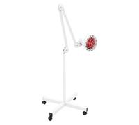 biniliubi Lampe infrarouge, thérapie par la chaleur infrarouge à quatre pieds, projecteur de lumière rouge, 275 W, rotation à 360° et angle réglable, pour douleurs musculaires, articulaires, dos et