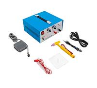 biniliubi Soudeuse Points Batterie Machine Soudage Par Point Bijoux Soudeuse Laser Outil RéParation Bijoux Soudeuse Points RéGlable PéDale Platine RéGlables Portable Pistolet Souder