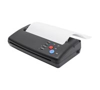biniliubi Thermocopieur Tatouage Professionnel, Machine de Transfert Thermique pour Stencils Tattoo, Imprimante Pochoir Copieur pour Papier A4, Noir, Norme européenne