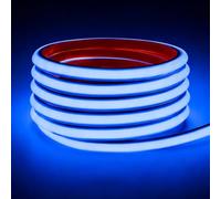 BININBOX Bandeau LED Lumineuse COB IP68 Étanche 24V Lumière Bleu, 50M | 320LED/M Découpable Haute Densité Ruban LED Light Strip Décoration pour Escalier, Aquarium, Piscine, Chambre, Noël, Fête