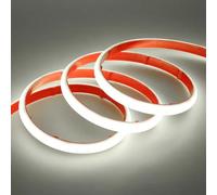 BININBOX Bandeau LED Lumineuse COB IP68 Étanche Néon 320LED/M Découpable 24V Ruban LED Light Strip Décoration pour Escalier, Aquarium, Piscine, Chambre, Noël, Fête (Lumière Blanche 6500K, 1 Mètre)