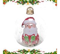 Biniveil Boule de Noël Gonflable | Décorations De Noël Gonflables À Gonfler,Décoration Étanche pour Jardin Extérieur Intérieur Fêtes