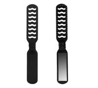 Biniveil Brosse à cheveux pliable,brosse à cheveux pliable | Peigne de voyage avec miroirs - Brosse à cheveux compacte pour cheveux épais et bouclés, équipée pour les femmes et les hommes