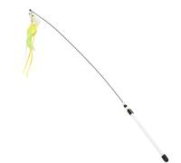 Biniveil Canne À Chat,80 Cm Jouet Interactif Réaliste - Queue Colorée Et Grelot - pour Enrichissement Maison Intérieur Exercice Temps de Jeu Quotidien Création de Liens Routine Relaxation Chaton