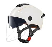 Biniveil Casque Moto - Casques Adulte | Équipement de Protection à Double visière Respirante destiné à la Conduite Urbaine, Sportive, en extérieur, pour Femmes et Hommes, et pour