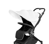 Biniveil Extension du Pare-Soleil de la Poussette - Voile d'Bébé Universel | Protection UV Extensible Réglable Parasol pour Poussette Extérieur Accessoires Voyage Été