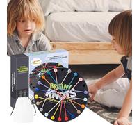 Biniveil Jeu De Nœuds De Corde | Jeux De Dénouement De Nœuds De Corde | Défi De Dénouement De Corde | avec 10 Cordes Colorées | Jeu De Société Puzzle Logique pour Enfant Adultes