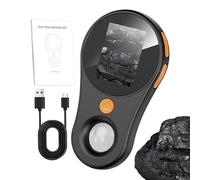 Biniveil Microscope Numérique Portable pour Usage à Main - Loupe de Poche Lumineuse | Écran IPS 500X pour Bijoux et Minéraux