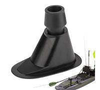 Biniveil Porte-Cannes pour Bateau de Pêche - Porte-Gaule de Pêche,Kit de Montage Double Diamètre pour Canoë Kayak Bateau Pneumatique Eau Douce