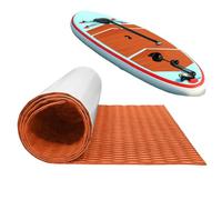 Biniveil Tapis de traction de surf | Tapis de pont - Tapis de pont de bateau en mousse EVA autocollant, antidérapant et découpable pour planche de surf, camping-car, yacht, kayak, natation