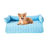Biniveil Tapis pour Chiens De Sommeil,Couverture Et Tapis Rafraîchissants pour Lit De Chien - Accessoire pour Animal Résistant Aux Morsures, De Repos Anti-Dérapant pour Chiots Petit Moyen Grand