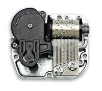 BinkeGG Pièces Détachées de la Boîte à Musique Grise Mécanisme de Musique Sankyo DIY (60 mélodies en option) (Always With Me (Spirited Away) (Toujours avec moi))