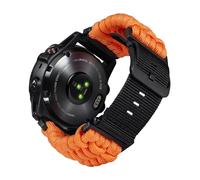 BINLUN Compatible avec Garmin Bracelet 20mm 22mm 26mm, Bracelet Tressé en Paracorde Militaire Robuste Sport Bracelets Montre Nylon de Remplacement Idéal pour Fenix/pour Instinct/pour Forerunner Homme