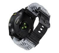 BINLUN Compatible avec Garmin Bracelet 20mm 22mm 26mm, Bracelet Tressé en Paracorde Militaire Robuste Sport Bracelets Montre Nylon de Remplacement Idéal pour Fenix/pour Instinct/pour Forerunner Homme