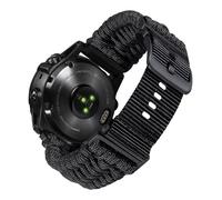 BINLUN Compatible avec Garmin Bracelet 20mm 22mm 26mm, Bracelet Tressé en Paracorde Militaire Robuste Sport Bracelets Montre Nylon de Remplacement Idéal pour Fenix/pour Instinct/pour Forerunner Homme