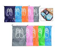 Binnan 10 Pièces Sacs à Chaussures de Voyage, Sac à Cordon pour Bottes, Talon Haut, et Sandales Portable