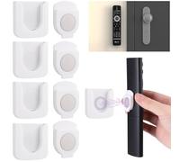 Binnan 4pcs Support Telecommande Mural, Support Magnétique pour Télécommande, Support de Telecommande Mural Magnétique, Porte Telecommande Mural, Support Telecommande TV