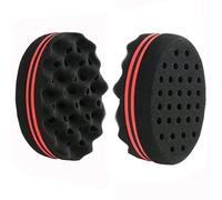 Binnan Eponge Twist pour Cheveux Curls, pour Cheveux Crépus, Boucles, Dreadlocks, Style Afro, Lot de 2pcs